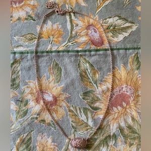 Rose Gold Kendra Scott Necklace